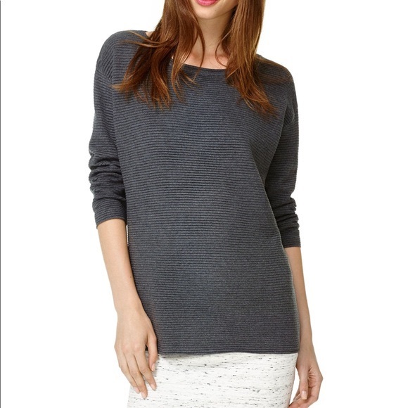 ARITZIA WILFRED Blanchard Silk Cashmere Sweater Gray Women’s Size XS - Picture 1 of 8